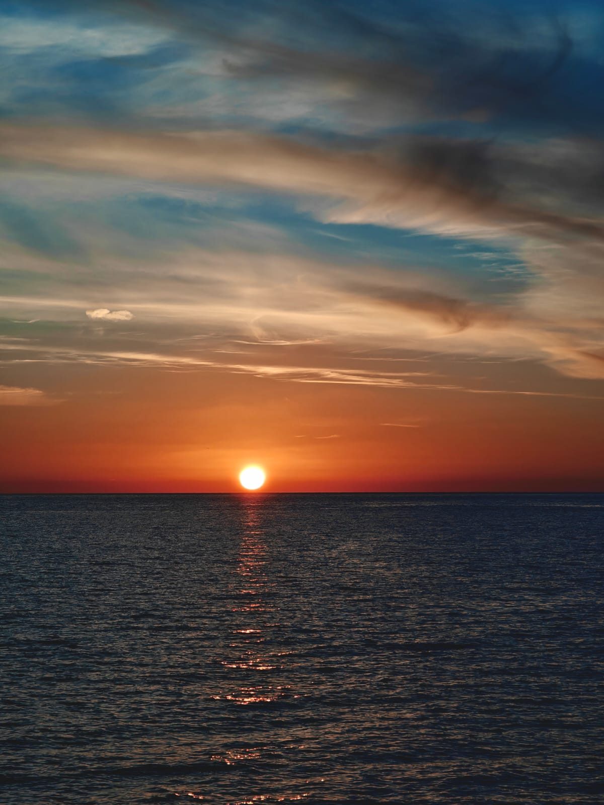 Tramonto sull'Adriatico